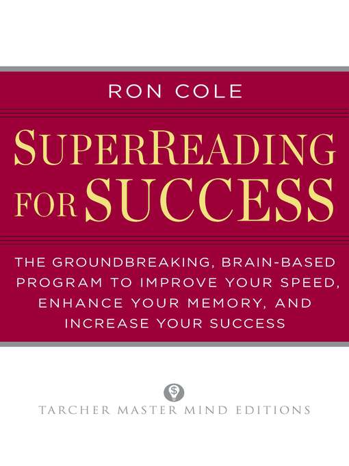 Cover image for SuperReading for Success